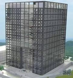 Neue B&ouml;rse Eschborn Mergenthalerallee